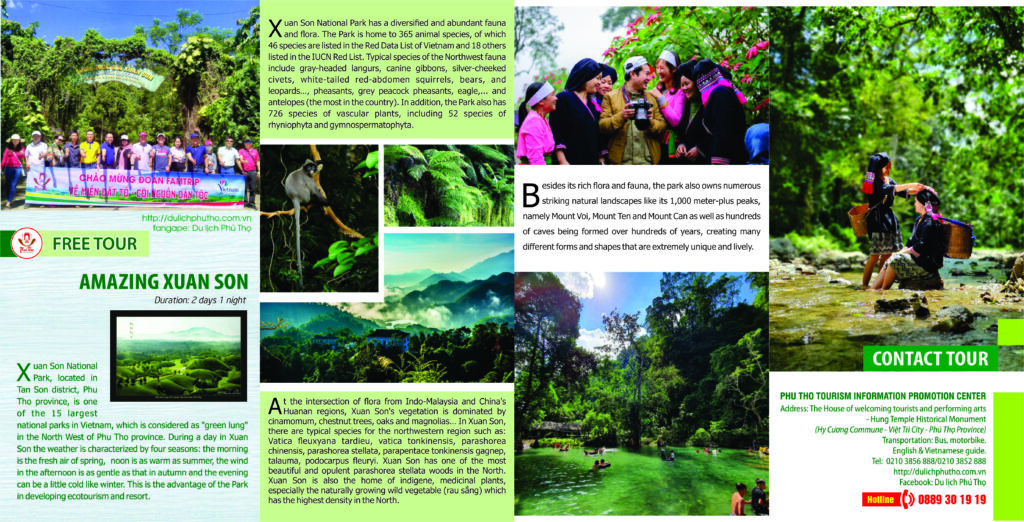 Amazing Xuan Son Free Tour